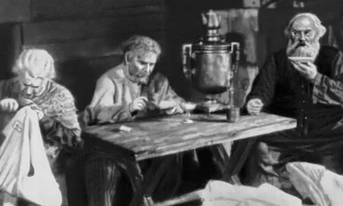 Сцена из спектакля Пучина А Н Островского 1955 Сцена из спектакля На - фото 269