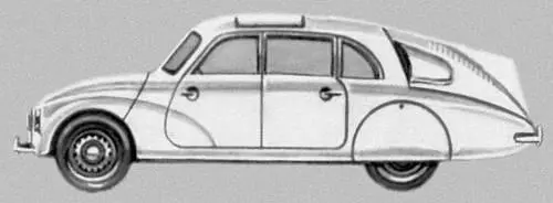 Татра ЧССР Французский автомобиль высшего класса Бюгатти Крайслер - фото 88