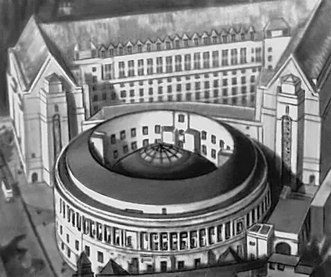 Манчестер Новый корпус ратуши 1938 и ротонда центральной библиотеки - фото 614