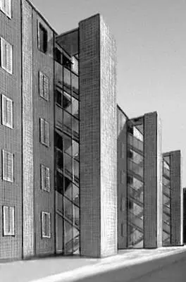 Л Кувильо Х Л Романи и др Жилой дом в Мадриде 1958 Музей Прадо - фото 198