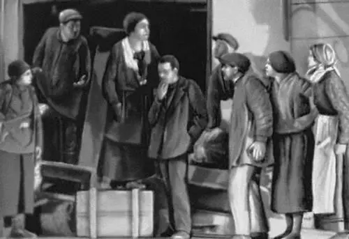 Сцена из спектакля Любовь Яровая К А Тренёва 1926 Сцена из спектакля - фото 487