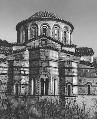 Византия Церковь св Федора в Мистре 2я пол 3 в Мистра Церковь - фото 308
