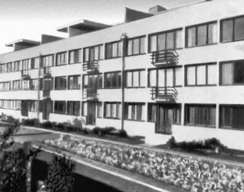 Жилой дом в посёлке Вейсенхоф близ Штутгарта 1927 Мис Герберт МисMies - фото 297