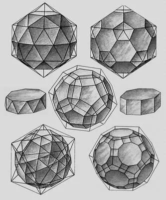 Полуправильные многогранники тела Архимеда Рис к ст Многогранник Полупр - фото 24