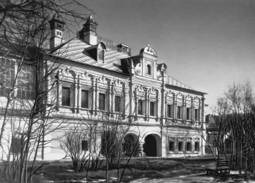 Палаты Волковых в Большом Харитоньевском переулке Конец 17 в Н А Андреев - фото 534