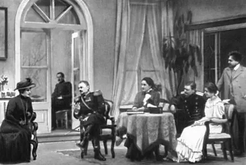 МХАТ Сцена из спектакля Три сестры А П Чехова 1940 МХАТ Сцена из - фото 623