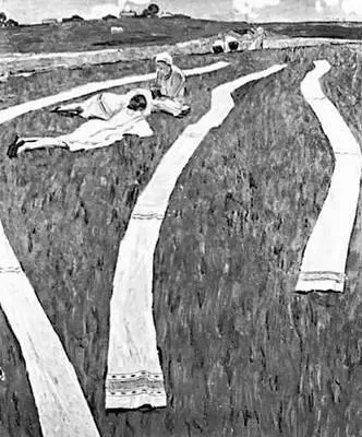 В А Беднов Беление холстов 19641967 Мордовская республиканская картинная - фото 433