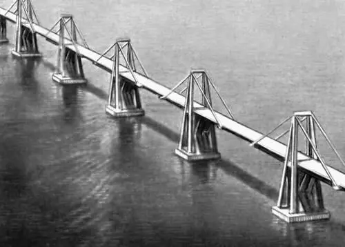 Мост через оз Маракайбо Венесуэла 1962 Мост через р Старый Днепр 1952 - фото 656