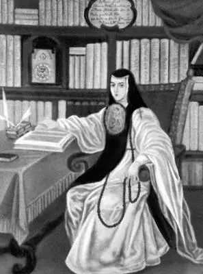 М Кабрера Портрет поэтессы Хуаны Инес де ла Крус 1750 Национальный музей - фото 221