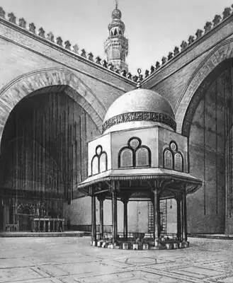 Мечетьмедресе султана Хасана в Каире 135663 Внутренний двор Медресе - фото 118