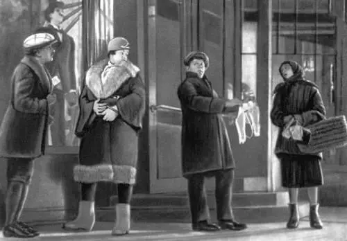 Сцена из спектакля Клоп В В Маяковского 1929 Режиссёр В Э Мейерхольд - фото 176