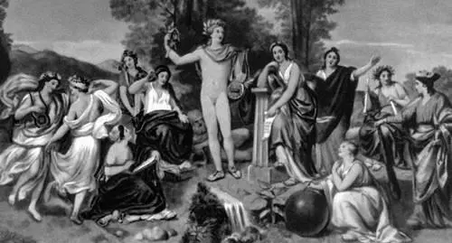 А Р Менгс Парнас Фреска 1761 Вилла Альбани Рим А Р Менгс - фото 340