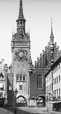 Старая ратуша 1470 Архитектор Й Гангхофер Л Кленце Пропилеи в Мюнхене - фото 6