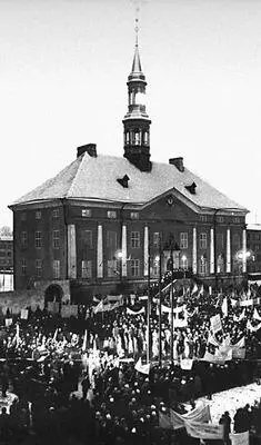 Нарва Ратуша 166871 Архитектор Г Тейфель Нарва река НарваНарова - фото 166