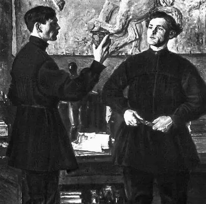 М В Нестеров Портрет художников П Д и А Д Кориных 1930 Третьяковская - фото 352