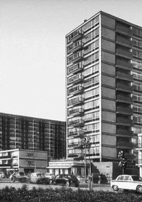 Х А Маскант и др Жилые дома на улице Карел Дорманстрат в Роттердаме 1958 - фото 90