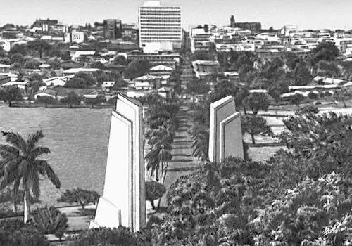 Вид части города Манагуа до землетрясения 1972 Деревня на восточном - фото 170
