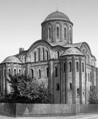 Овруч Церковь Василия Конец 12 в Овручская возвышенность Овручская - фото 16