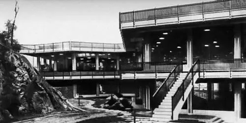 И Гарделла Столовая фирмы Оливетти в Ивреа Италия 1959 Органическая - фото 17