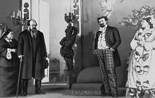 Свои люди сочтёмся Сцена из спектакля Малого театра 1923 К С - фото 105