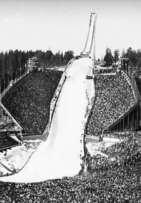 Осло Трамплин в Хольменколлене в окрестностях Осло 1963 Архитекторы Ф - фото 23
