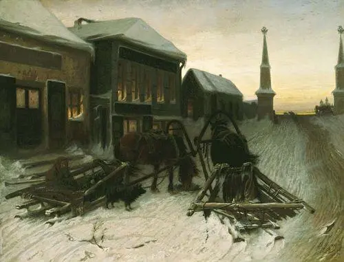 В Г Перов Последний кабак у заставы 1868 Третьяковская галерея Москва - фото 373
