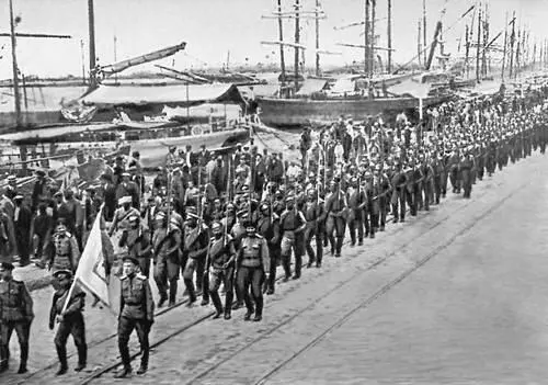 Высадка русской бригады в Солониках 1916 Русские окопы на Западном фронте - фото 135