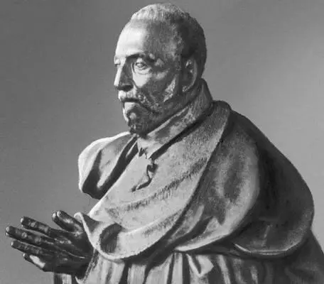 Ж Пилон Статуя канцлера Рене Де Бирага фрагмент Бронза 158385 Лувр - фото 61