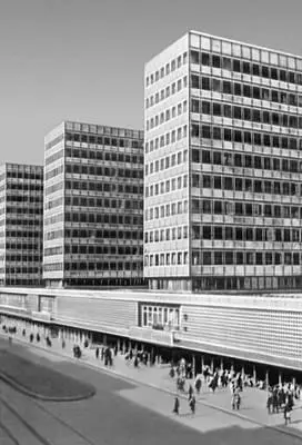 Познань Застройка улицы имени Красной Армии Нач 1960х гг Архитекторы Е - фото 233