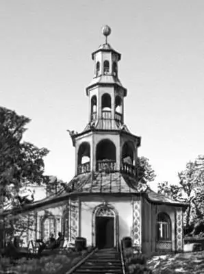 Потсдам Ансамбль СанСуси Павильон с драконами 1770 архитектор Г Х - фото 975