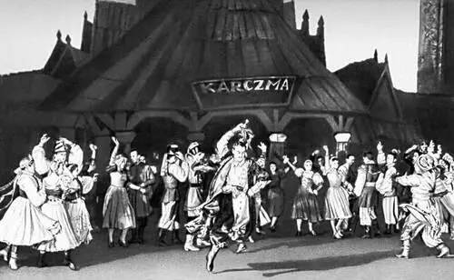 Сцена из балета Пан Твардовский Л Ружицкого Театр Вельки Варшава 1957 - фото 578