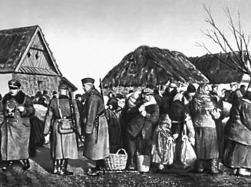 Польша в 193945 Выселение фашистскими оккупантами сельского населения в - фото 607