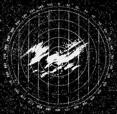 Рис 3 Изображение поля осадков средней интенсивности на индикаторе обзора - фото 169