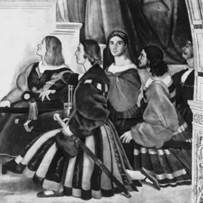 Рафаэль Месса в Больсене 1512 Фреска Станца дЭлиодоре в папском дворце - фото 493