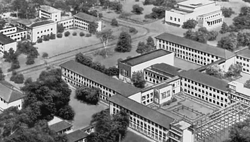 Рангун Рангунский университет Здание актового зала и учебные корпуса 1920е - фото 313