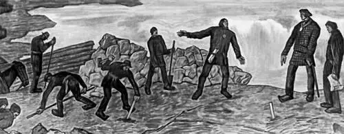 К Рауд Строительство городища Уголь 1935 Художественный музей Эстонской - фото 473
