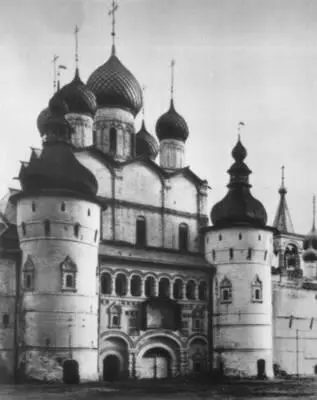 Ростов Надвратная церковь Воскресения 1670 Ростов Дворик между Белой - фото 463