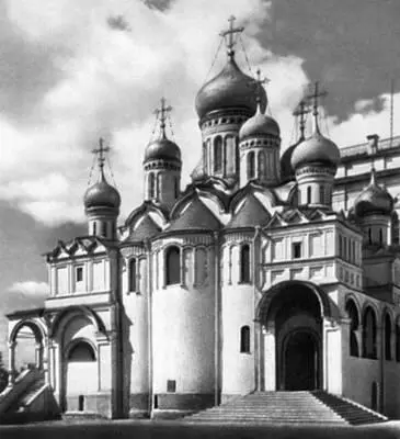 Благовещенский собор в Московском Кремле148489 Достроен в 156264 Остров - фото 255