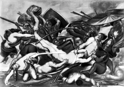 А Вирц Бельгия Битва греков с троянцами за тело Патрокла 183536 Музей - фото 146