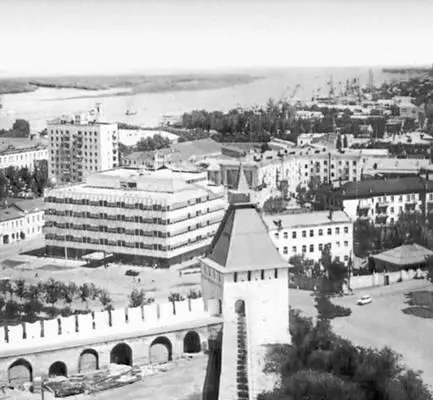 Астрахань Вид на город Кадр из фильма Человек с ружьём Реж С И - фото 333