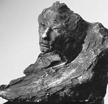 А С Голубкина Портрет Андрея Белого Гипс 1907 Русский музей Ленинград - фото 389