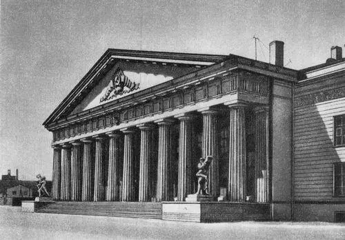 А Н Воронихин Портик Горного института в Ленинграде 1806 Строительство - фото 421