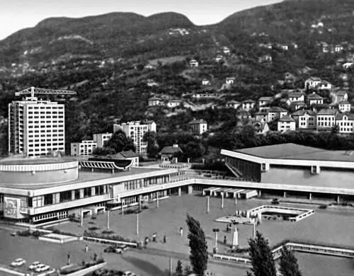 Сараево Культурноспортивный центр Скендерия 1960е гг Архитекторы Ж - фото 257