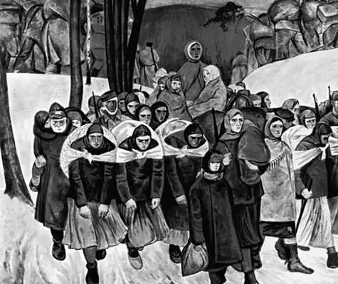 М А Савицкий Витебские ворота из цикла Героическая Белоруссия 1967 - фото 27