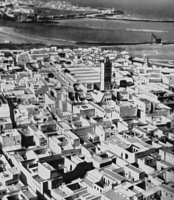 Вид города Марокко Сале Салем Рубайя Али Салем Рубайя Алир 1934 - фото 102