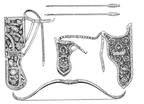 Сайдаки лук и стрелы 1617 вв Сайдяной кит Сайдяной китто же что - фото 77