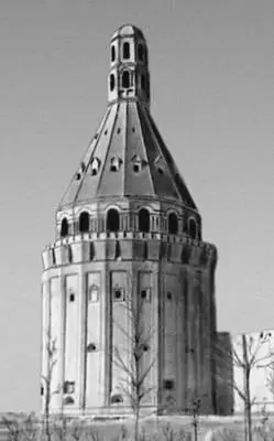 Симонов Успенский монастырь в Москве Башня Дуло 1640е гг Симонов - фото 239