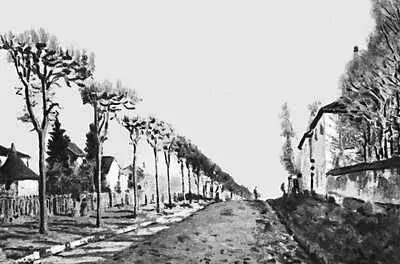 А Сислей Маленькая площадь в Аржантёе 1872 Музей импрессионизма Париж - фото 390