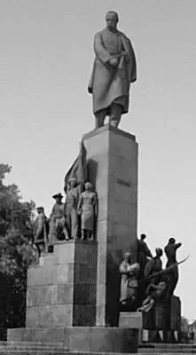 Памятник Т Г Шевченко в Харькове арх И Г Лангбард Бронза гранит - фото 146