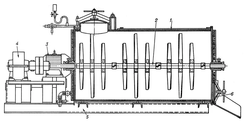 Рис 1 Смеситель запарник кормов 1 котёл с паропроводом 2 лопастный - фото 5
